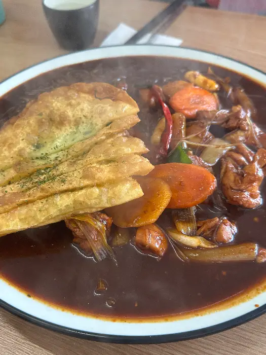 찜닭과 함께 나온 밥