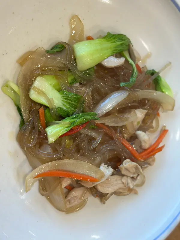 꿩고기가 들어간 특별한 잡채