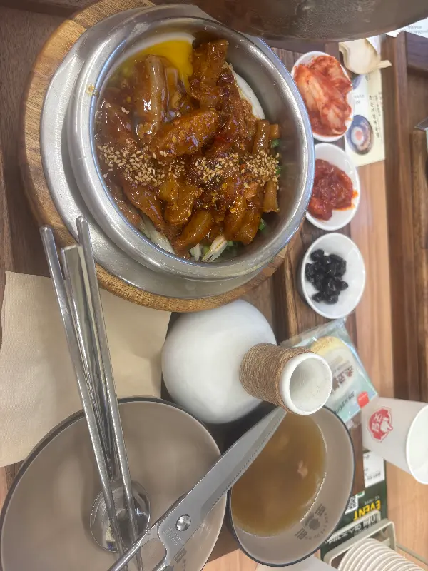 매콤갈비찜 솥밥