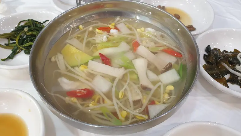 시원한 엉겅퀴 국