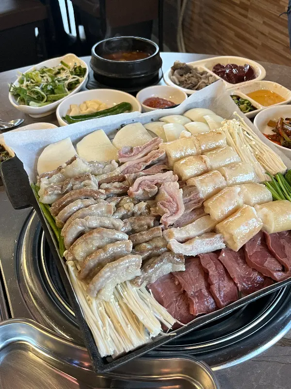 푸짐한 한 상 차림