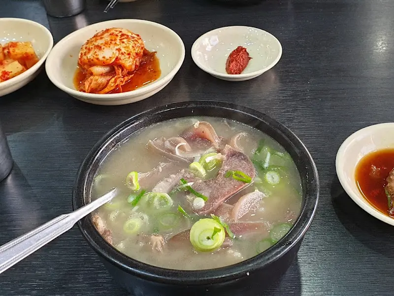 소머리국밥 근접샷