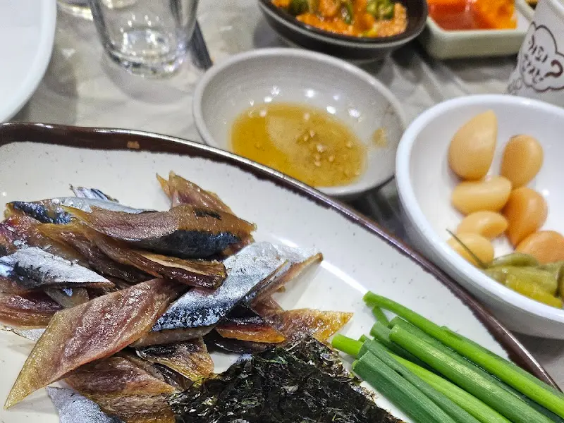 과메기, 김, 쌈 채소