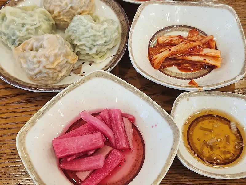 만두와 반찬