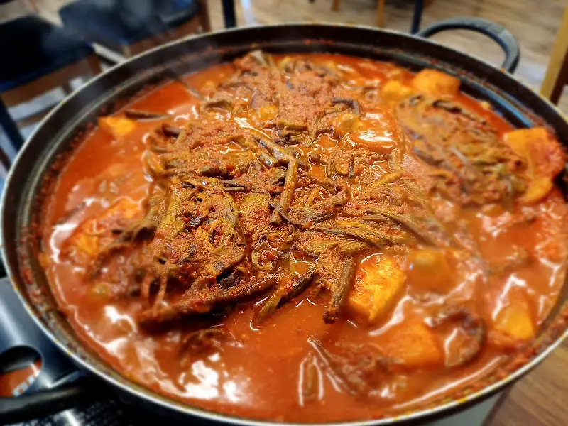 두가시의 부엌 고사리 갈치조림