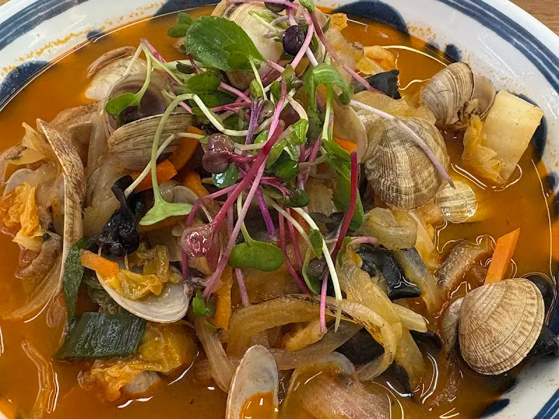 해산물이 가득한 짬뽕