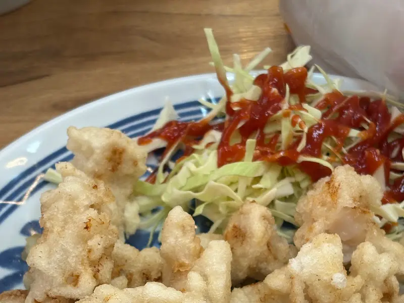 미니 탕수육의 모습