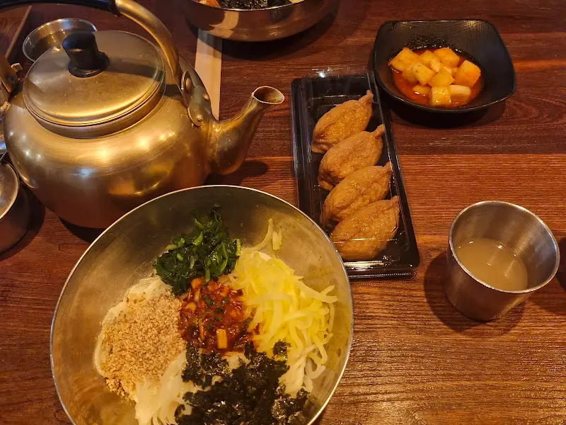 물국수와 유부초밥