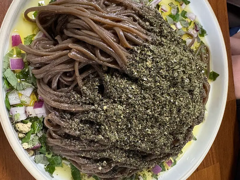 들기름 소바 비빔