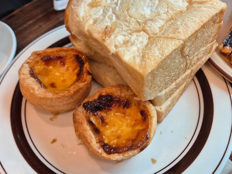 에그타르트와 식빵