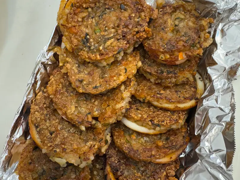 누룽지 오징어순대