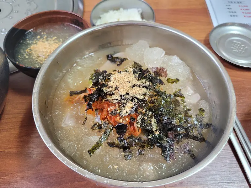 반월식당 물메밀