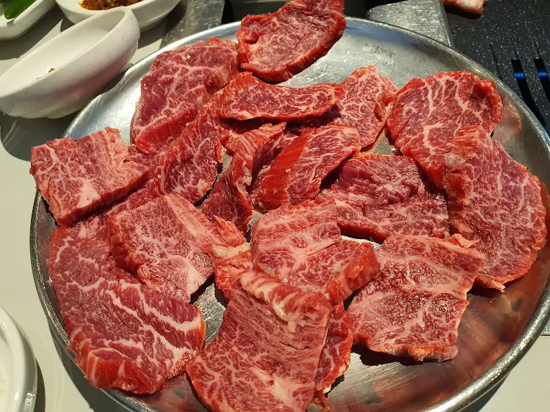 소고기 모듬 한상차림