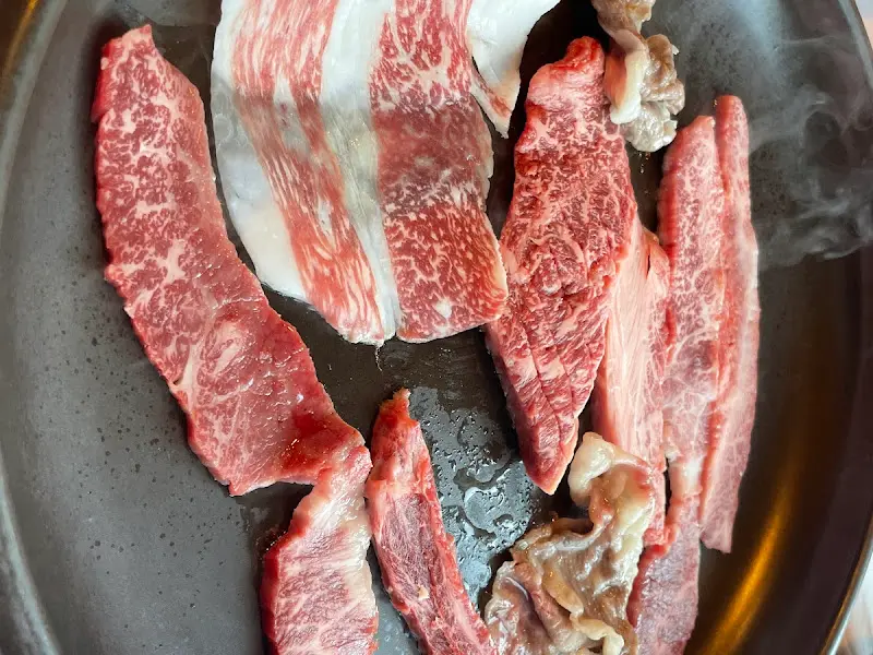 환상적인 마블링의 명품 한우 모듬