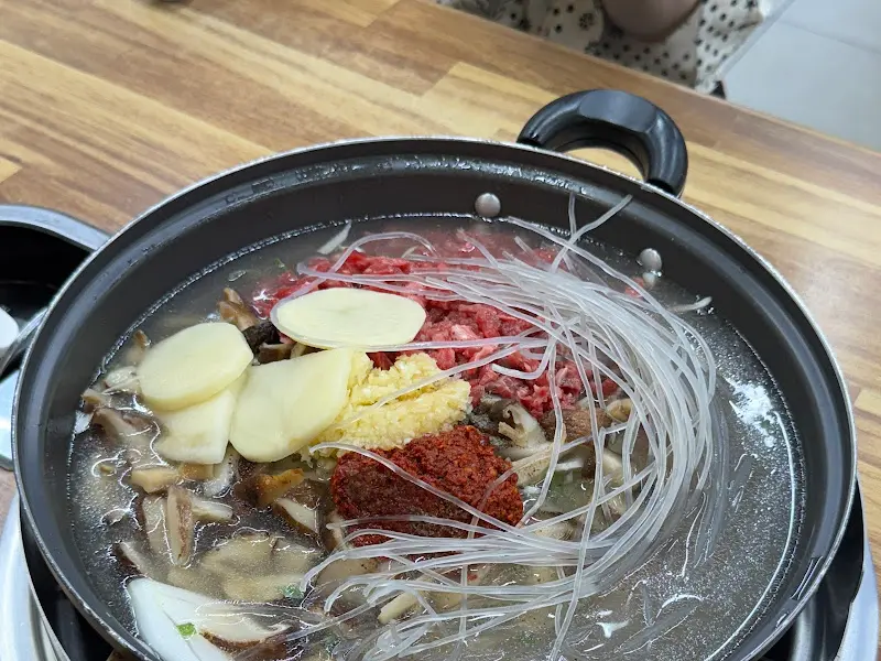 버섯찌개 재료