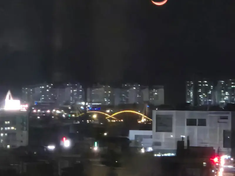 BIUM에서 보이는 야경