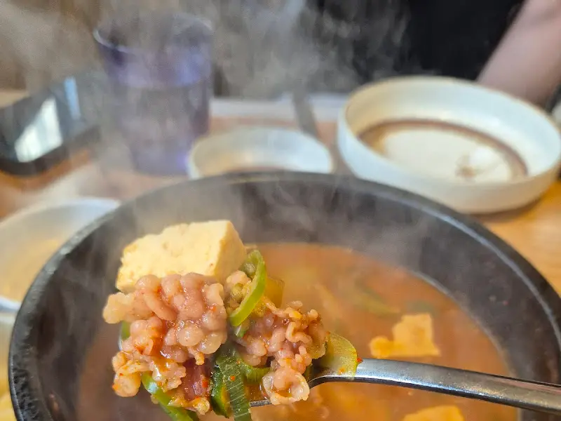 맛찬들왕소금구이 이천부발점 된장찌개