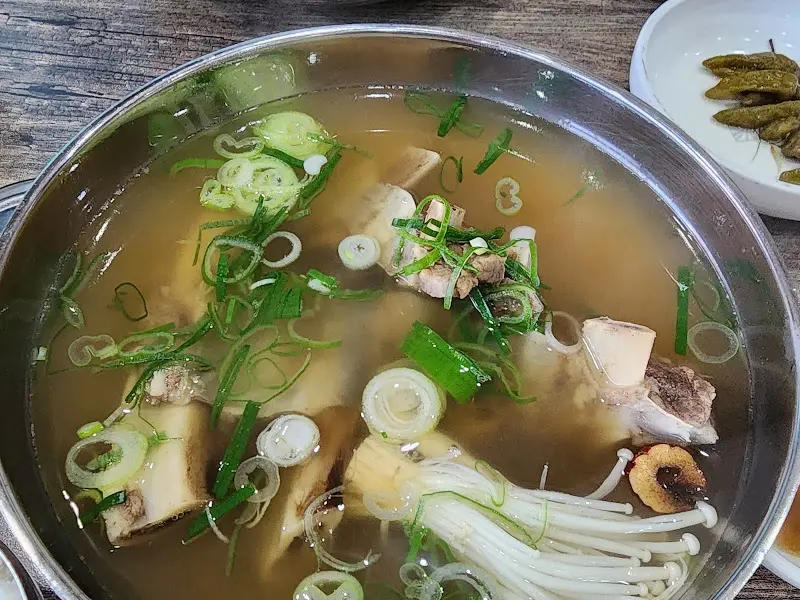 갈비탕 전체적인 모습