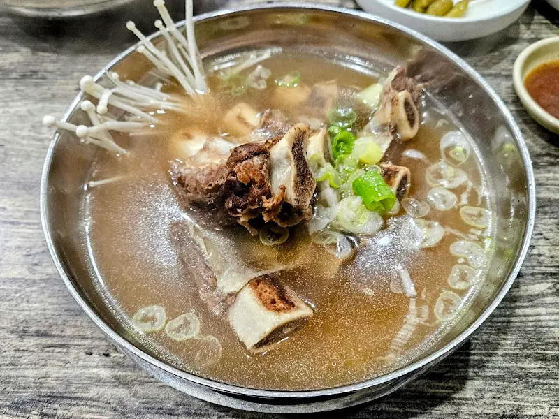 갈비탕 근접샷