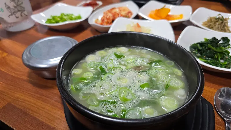 소머리국밥과 반찬