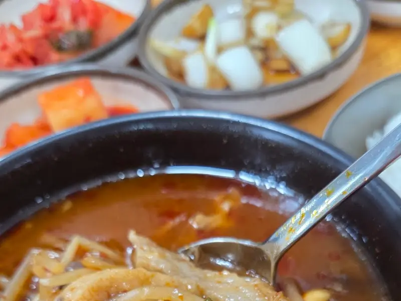 수구레국밥과 반찬