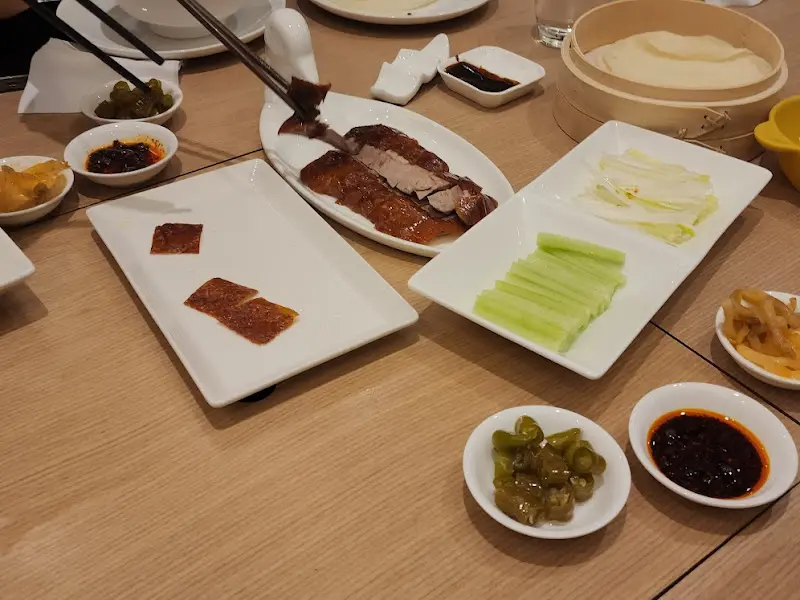 북경 오리 한 상 차림