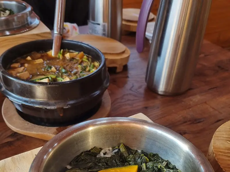 곤드레밥과 된장찌개의 환상적인 조합