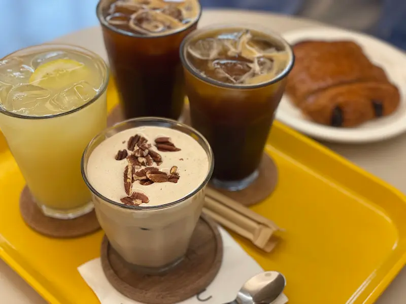 피칸크림라떼와 뺑오쇼콜라