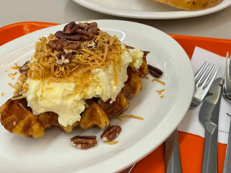 아이스크림 크로플