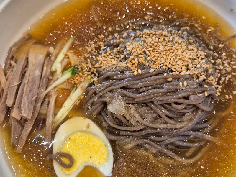 살얼음 동동 뜬 냉소바