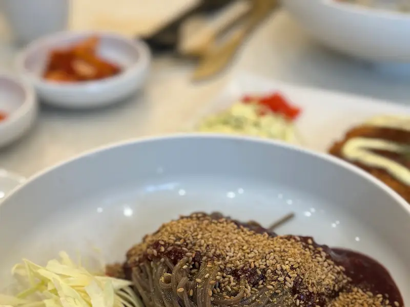 냉소바 근접 사진