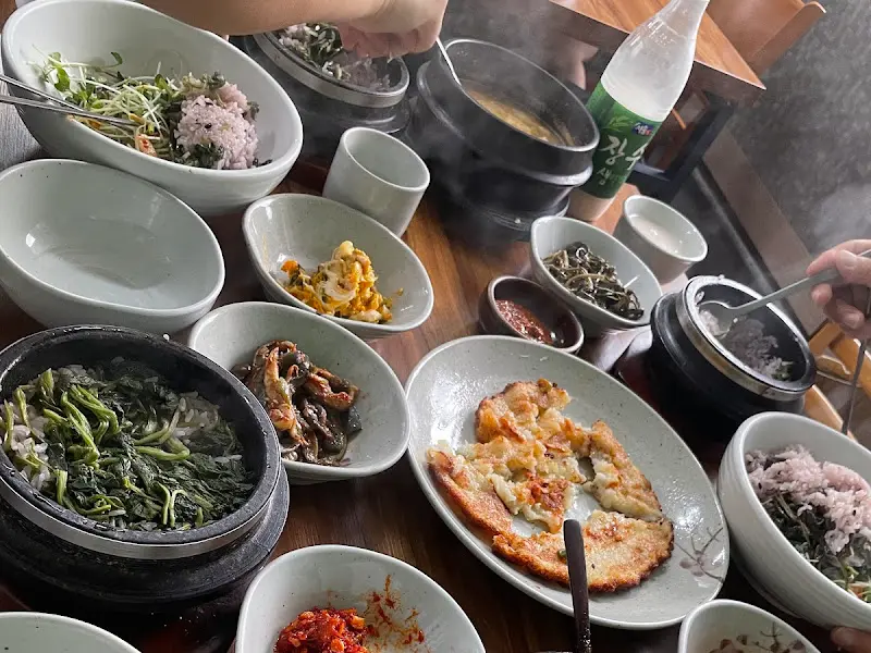 곤드레밥과 막걸리