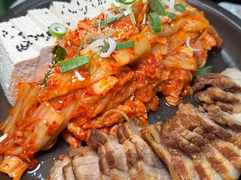 두부삼합의 환상적인 비주얼