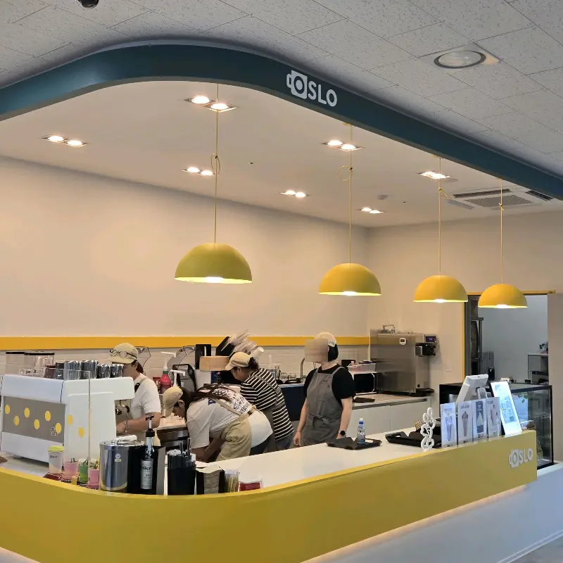 카페 오슬로의 주문대