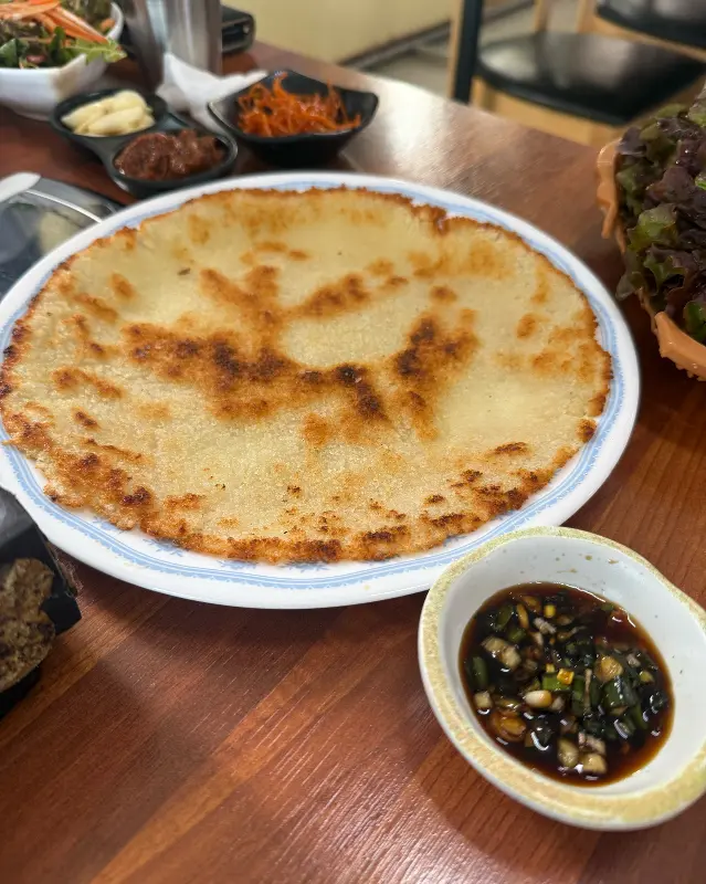 겉바속촉 감자전