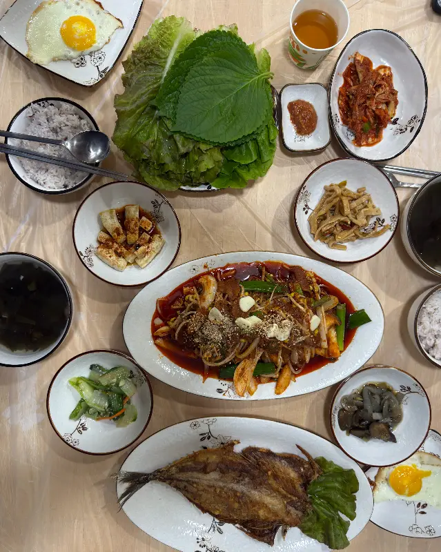 푸짐한 한 상 차림