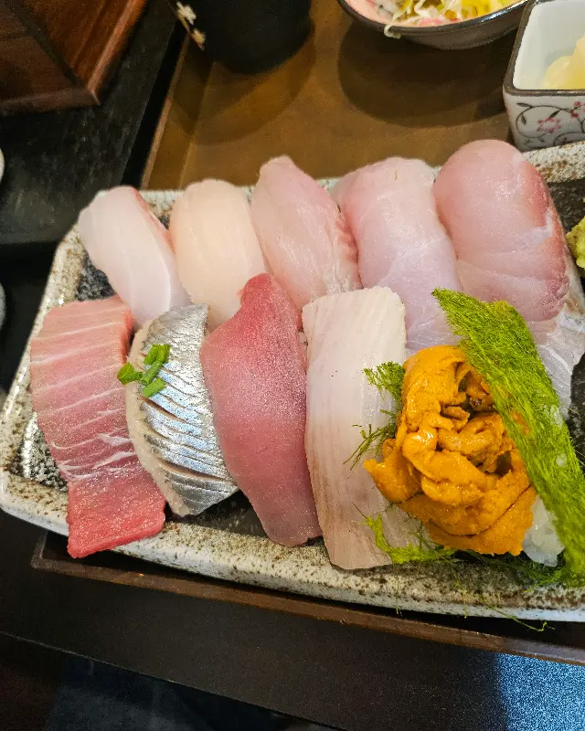 고메다와라 참치 초밥