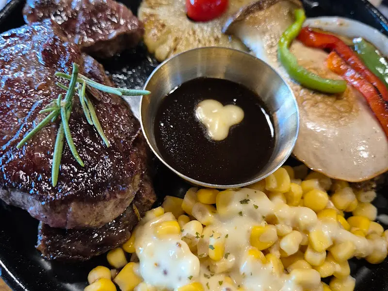 스테이크 근접샷