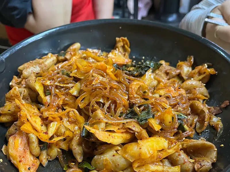 곱창볶음 근접샷