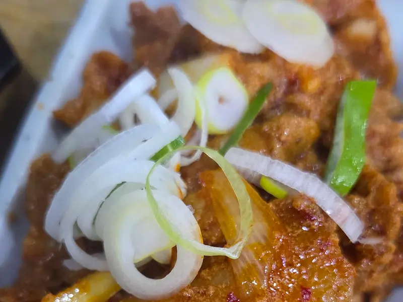 제육볶음 클로즈업