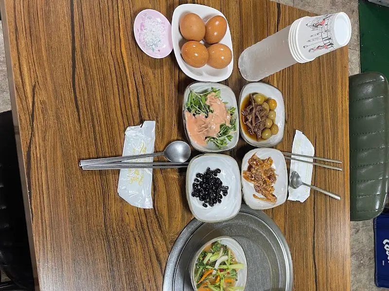 다양한 반찬 클로즈업