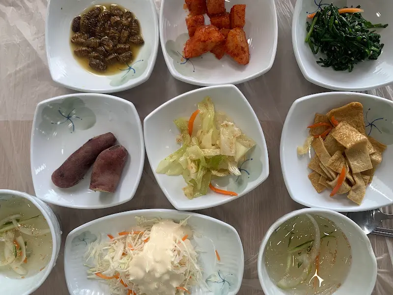 포미아구찜 상차림