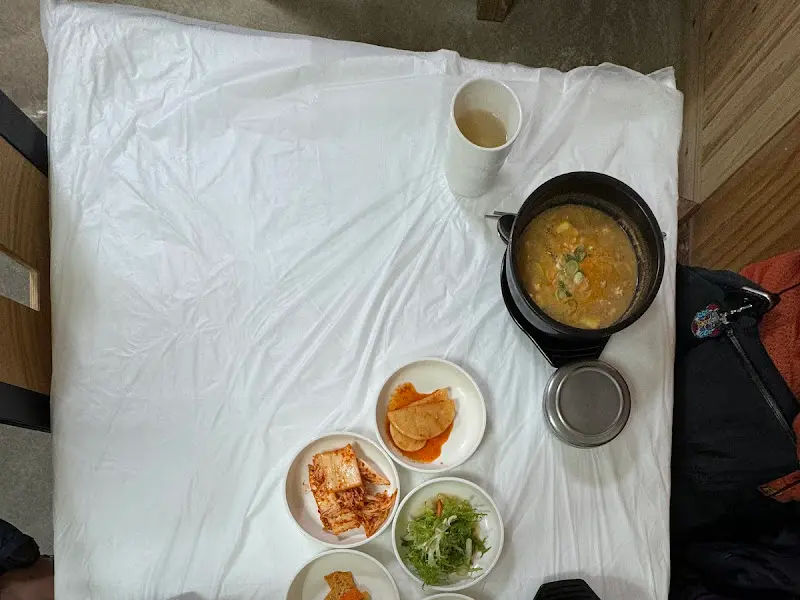 콩마을순두부 한 상 차림