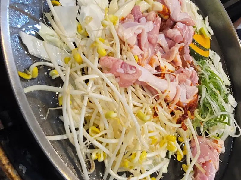 닭갈비 재료