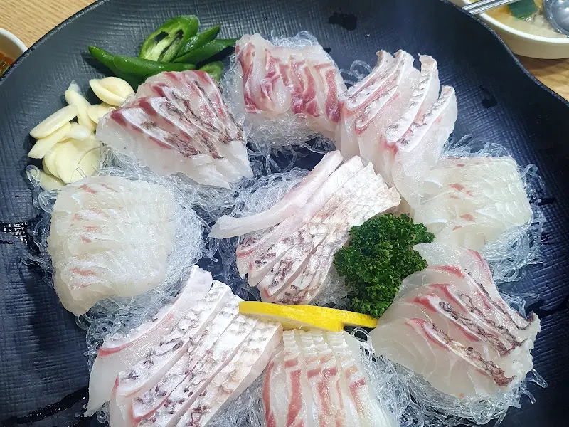 아름다운 숙성회 비주얼