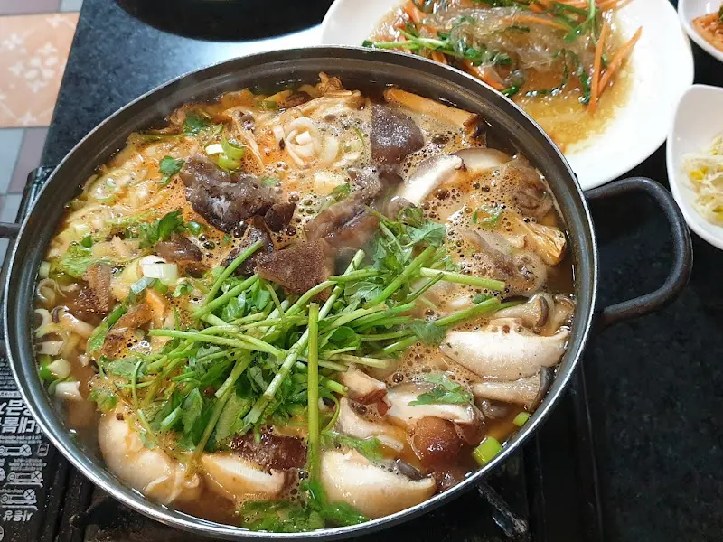 능이버섯전골