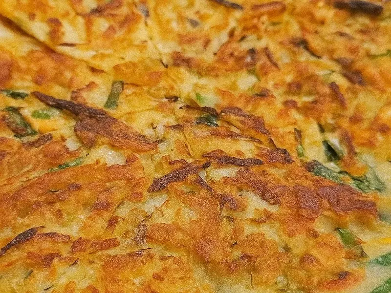 겉바속촉 황태 야채전