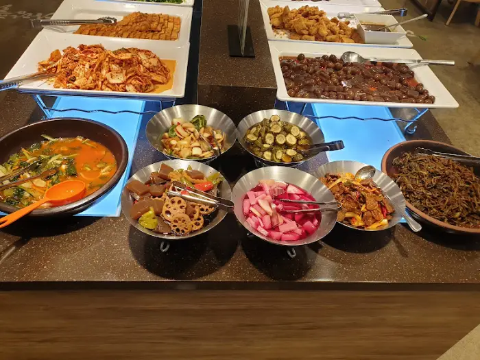 다양한 한식 메뉴