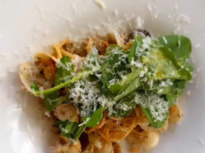 파스타와 채소 믹스