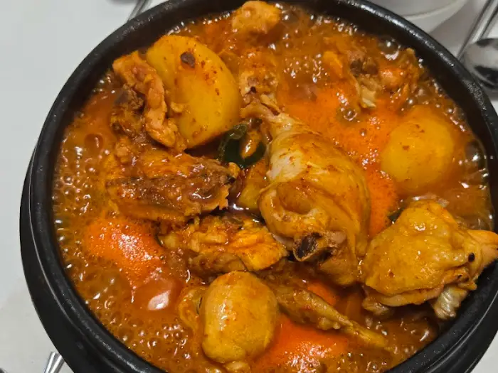 닭볶음탕 클로즈업 사진